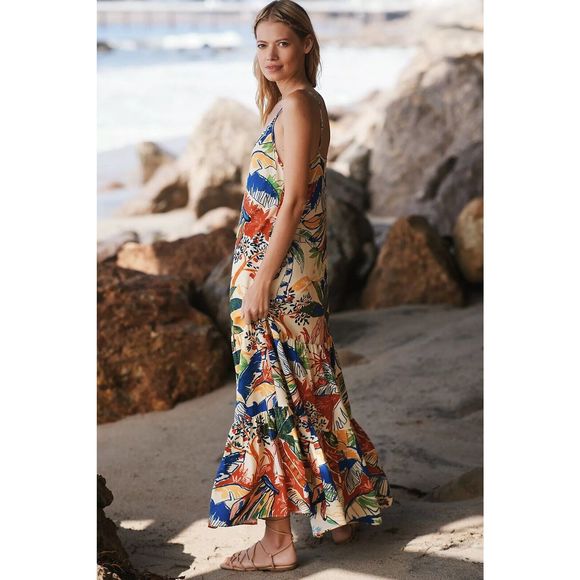 New Anthropologie Farm Rio Cover-Up Size Small - Picture 3 of 8